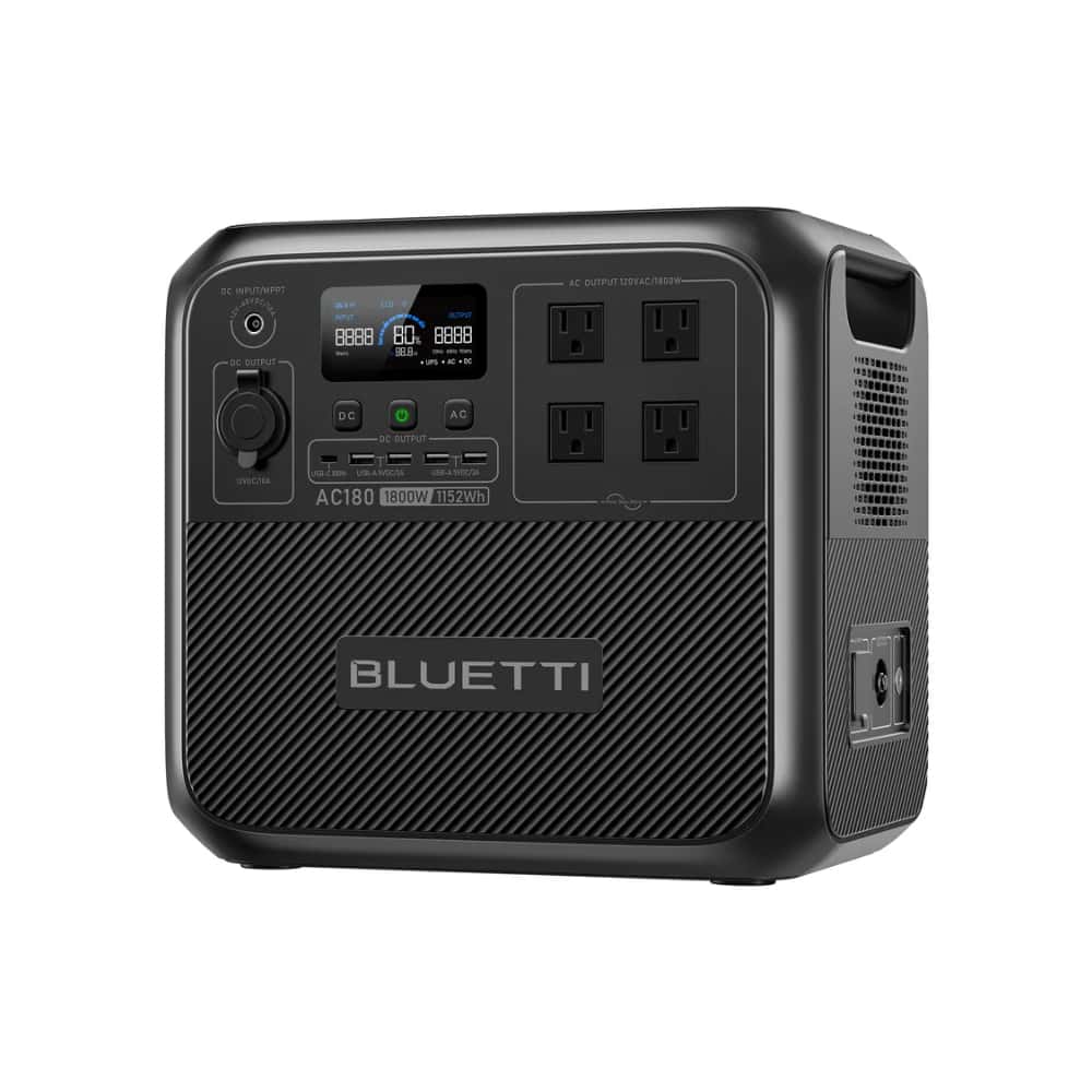 Estación de energía portátil 1800 W 1152 Wh Bluetti AC180 - Miniatura 3