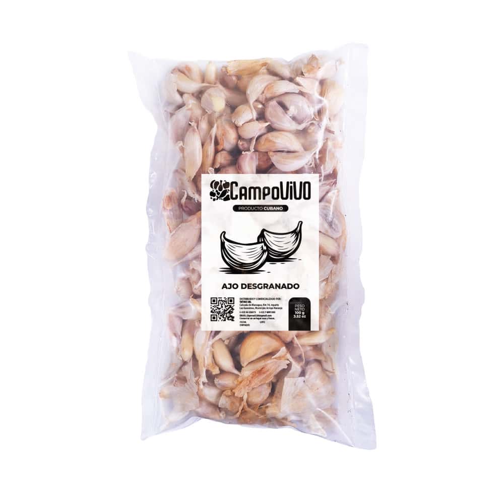 Ajo desgranado Campo Vivo (100 g / 3.52 oz) - Miniatura 2