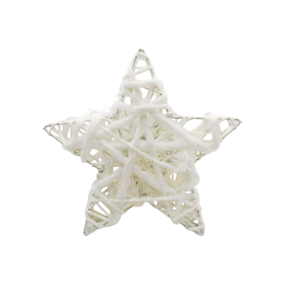 Portavela brillante estrella con vela Casa y Menaje - Miniatura 3