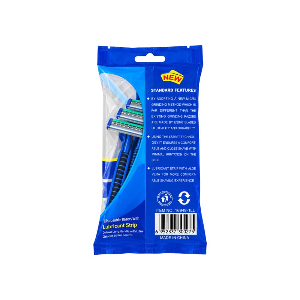 Máquinas de afeitar desechables de 2 hojas Jilimix Twin Blade (5 U) - Miniatura 2