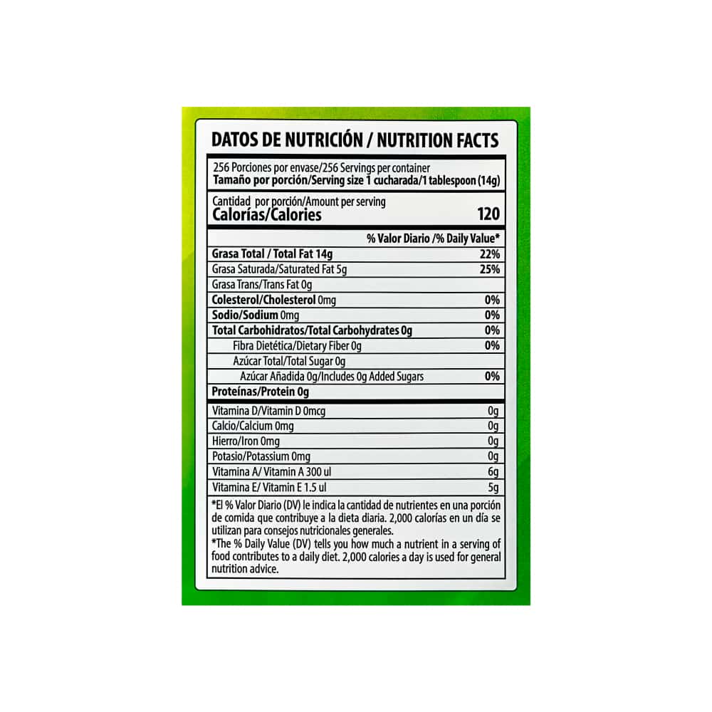 Aceite vegetal puro Mazeite (1.89 L) - Miniatura 4