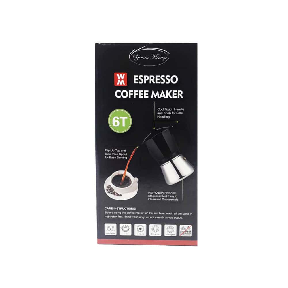 Cafetera clásica de 6 tazas Yousra Ménage - Miniatura 2