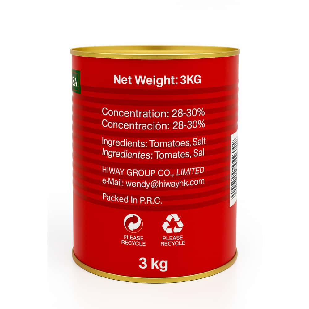 Pasta de tomate Mansana Roja (3 kg / 6.6 lb) - Miniatura 3