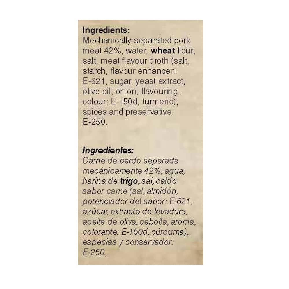 Fiambre de carne de cerdo YEYA (415 g / 14.6 oz) - Miniatura 4