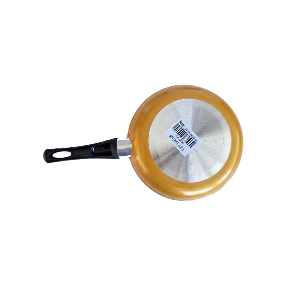 Sartén de 23 cm antiadherente esmaltado exterior naranja Ray - Miniatura 2