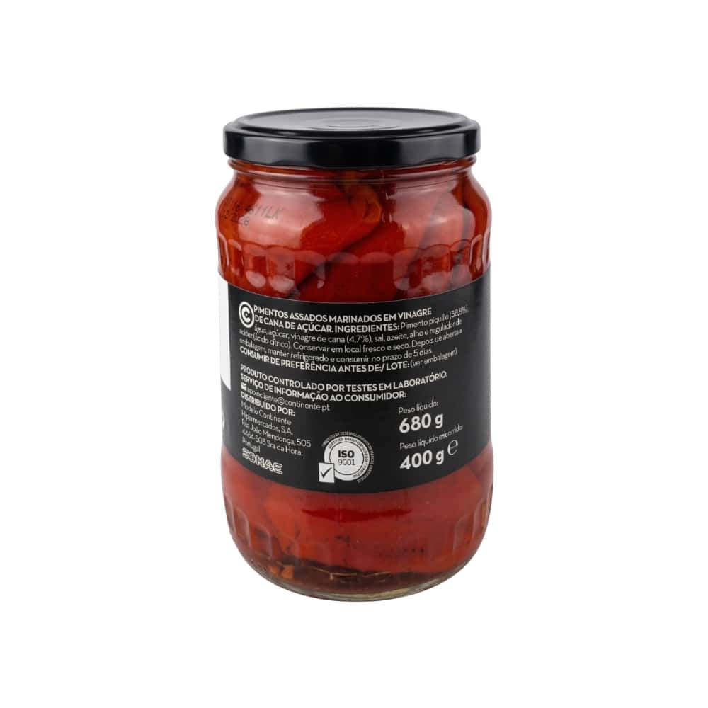 Pimientos del piquillo Continente (680 g / 1.5 lb) - Miniatura 3