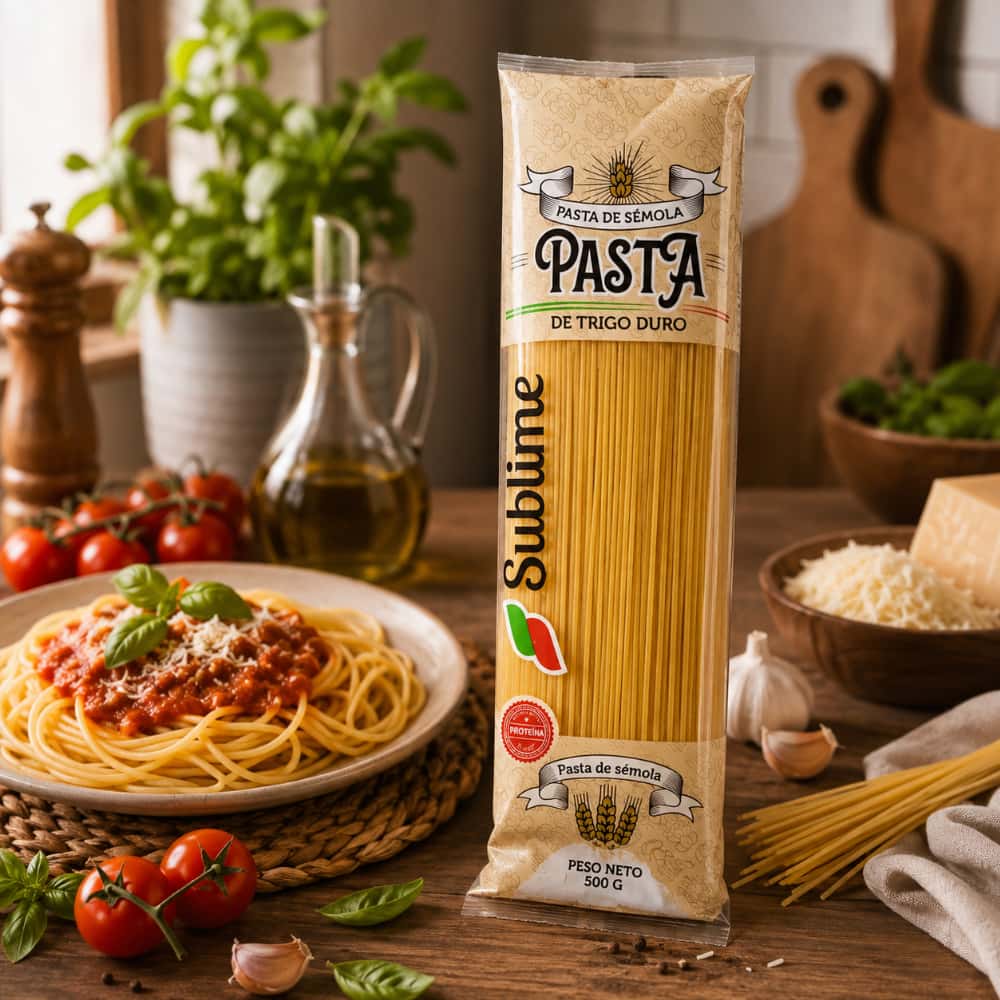 Espaguetis de sémola de trigo duro Sublime (500 g / 1.1 lb) - Miniatura 4