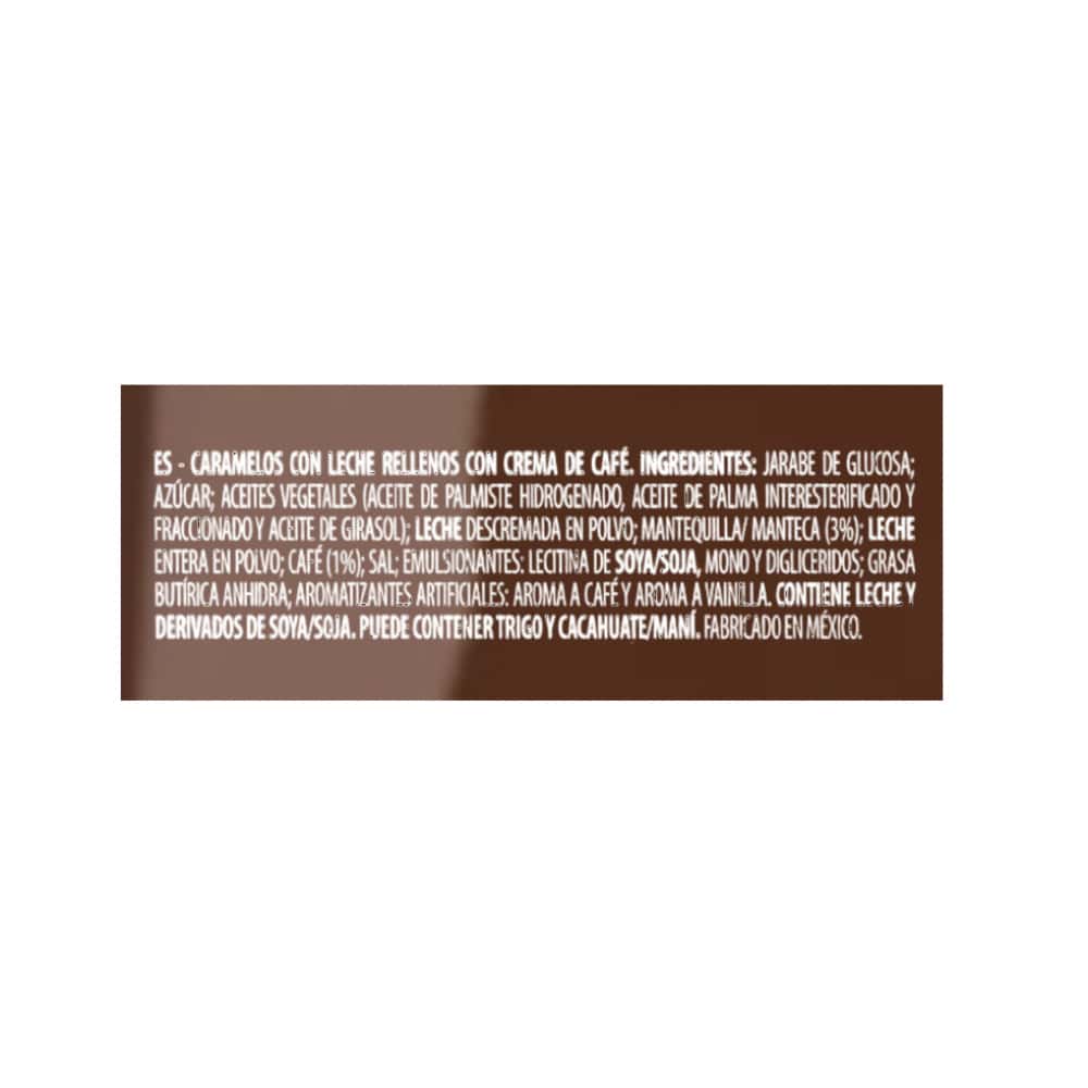 Caramelos con leche rellenos sabor café Arcor (126 g / 4.4 oz) - Miniatura 3