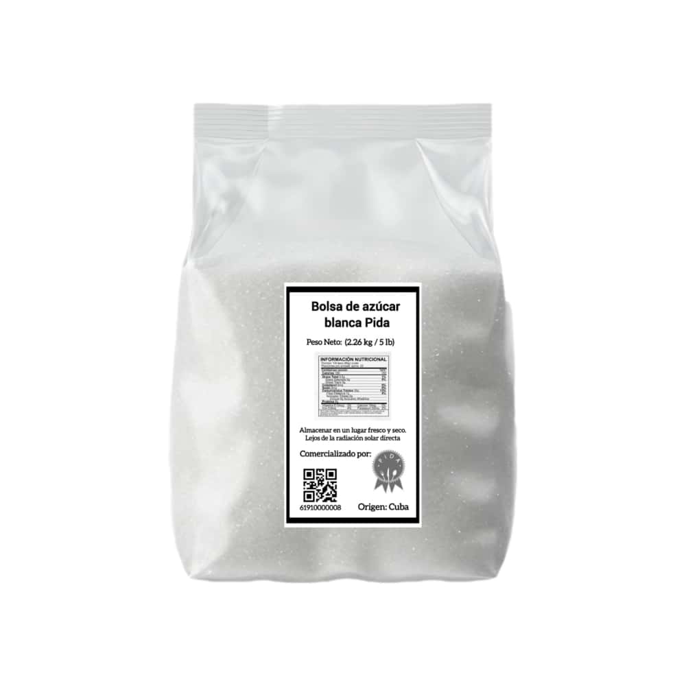 Azúcar blanca Pida (2.26 kg / 5 lb) - Miniatura 1