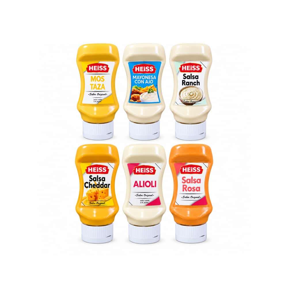 Combo mixto de salsas - Miniatura 1