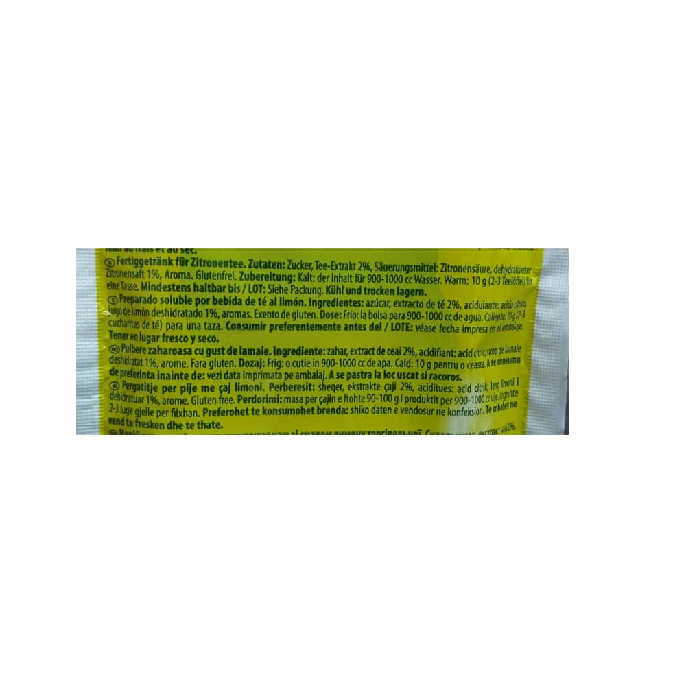 Té instantáneo sabor limón Ristora (90 g / 3.17 oz) - Miniatura 6