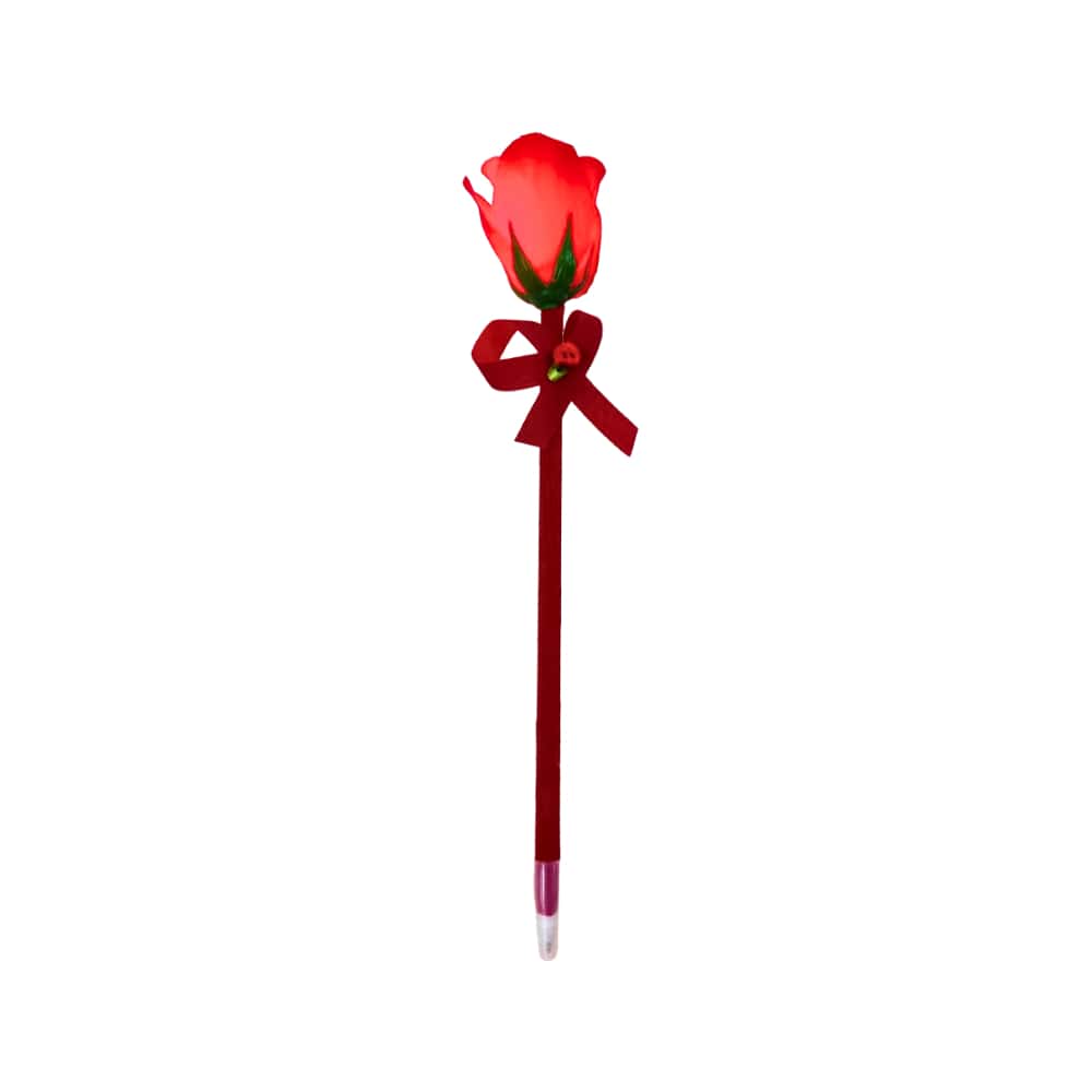 Bolígrafo en forma de rosa con luz Tiara - Miniatura 1