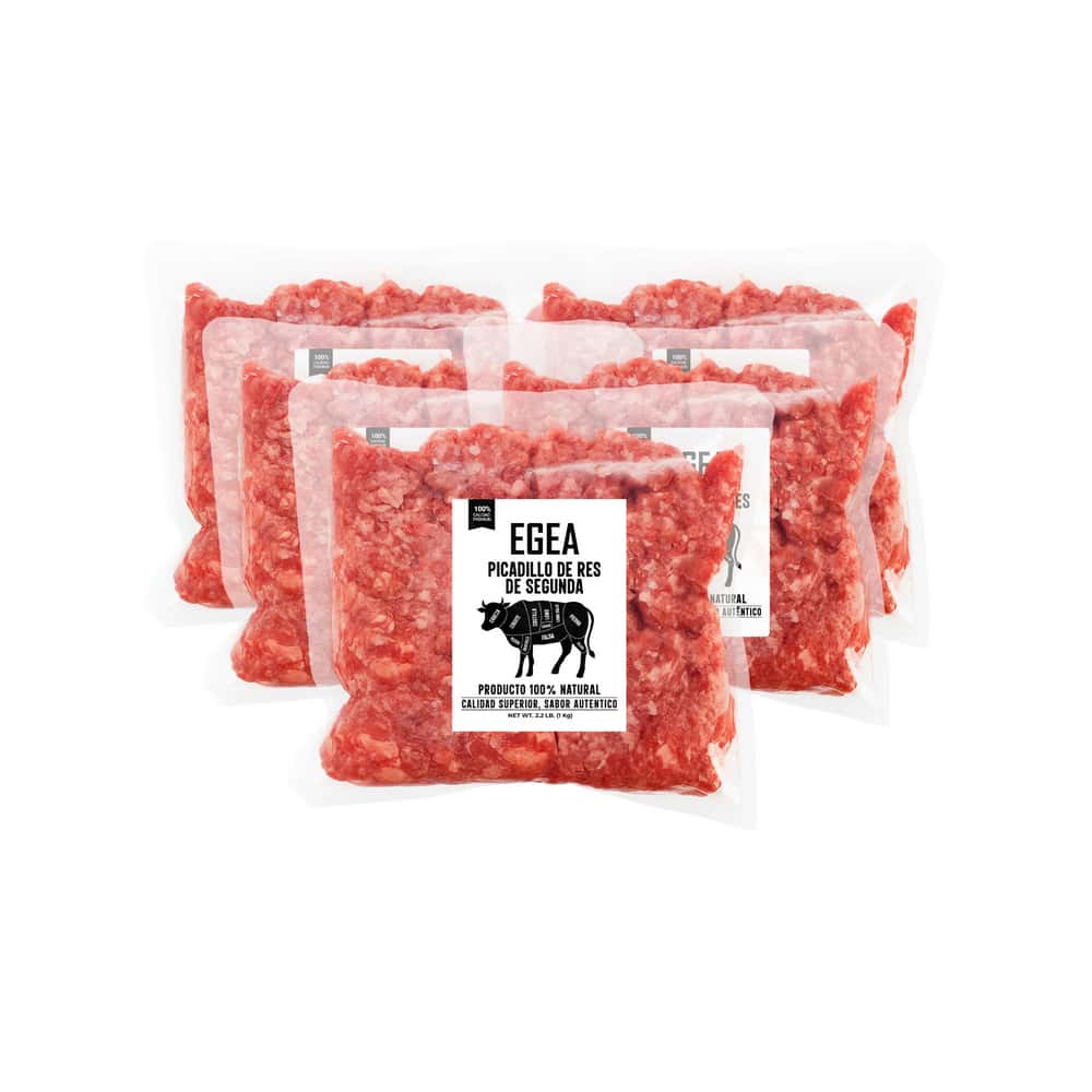 Picadillo de res de segunda EGEA (5 x 1 kg / 2.2 lb) - Miniatura 1