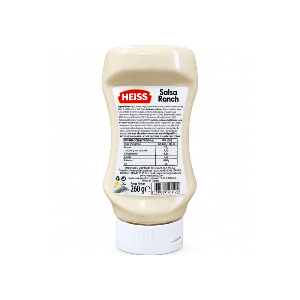 Salsa Ranch Heiss (260 g / 9.17 oz) - Miniatura 2