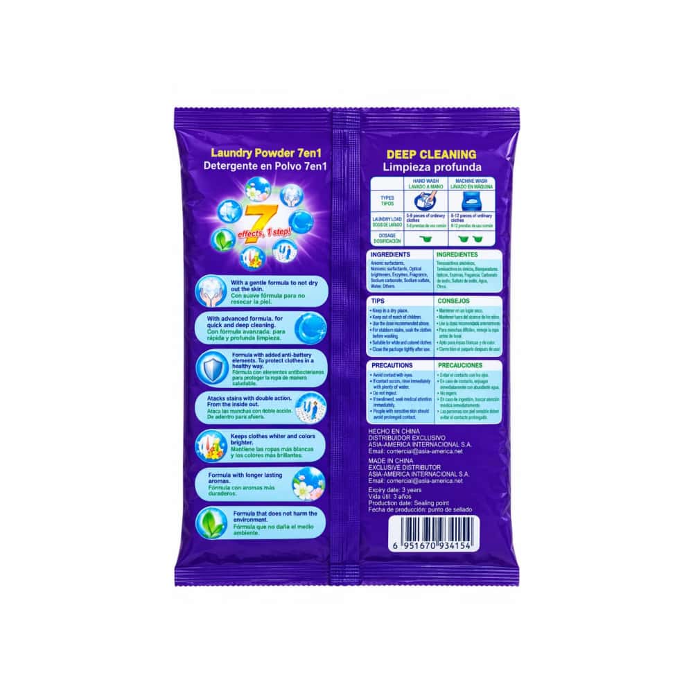 Detergente en polvo con aroma a lavanda KaseO (250 g / 8.8 oz) - Miniatura 2