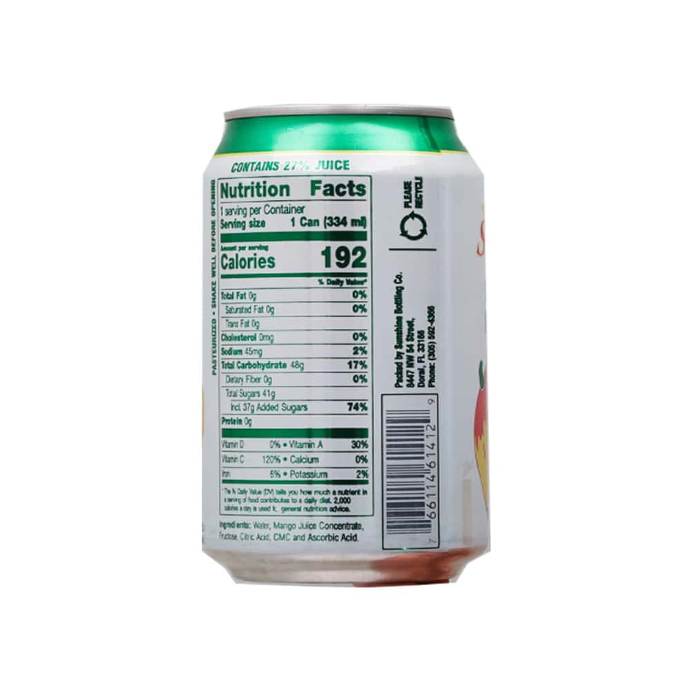 Néctar de mango Sunchy (24 x 334 ml / 11.3 fl oz) - Miniatura 3