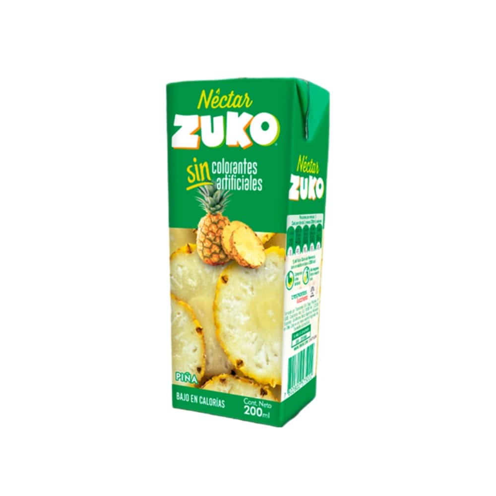 Néctar de piña Zuko (200 ml) - Miniatura 1