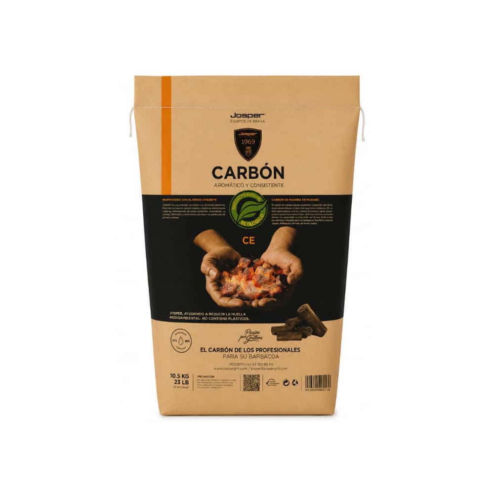 Carbón de marabú Josper (10.5 kg / 23 lb) - Miniatura 1