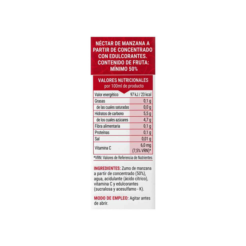 Néctar de manzana Vima Foods (6 x 200 ml) - Miniatura 2