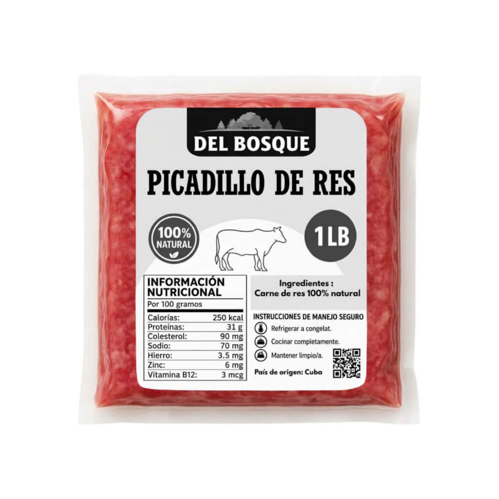 Picadillo de res Del Bosque (453 g / 1 lb) - Miniatura 1