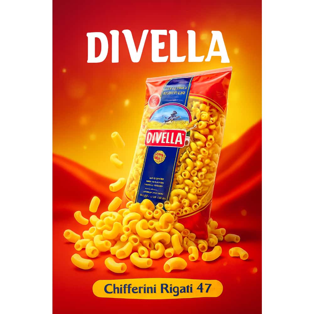 Pasta de macarrones Divella (500 g / 1.10 lb) - Miniatura 4