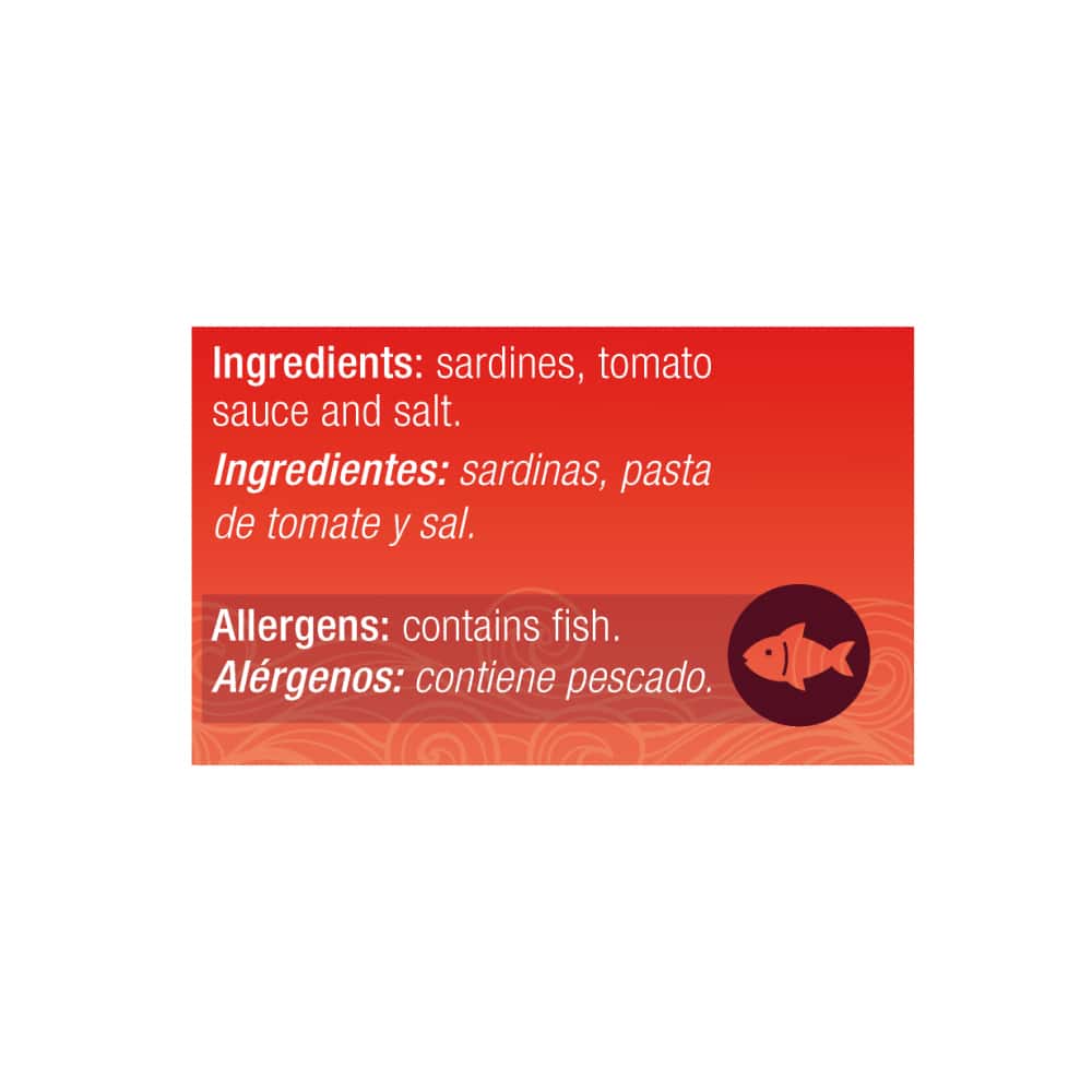 Sardinas en salsa de tomate YEYA (425 g / 15 oz) - Miniatura 3