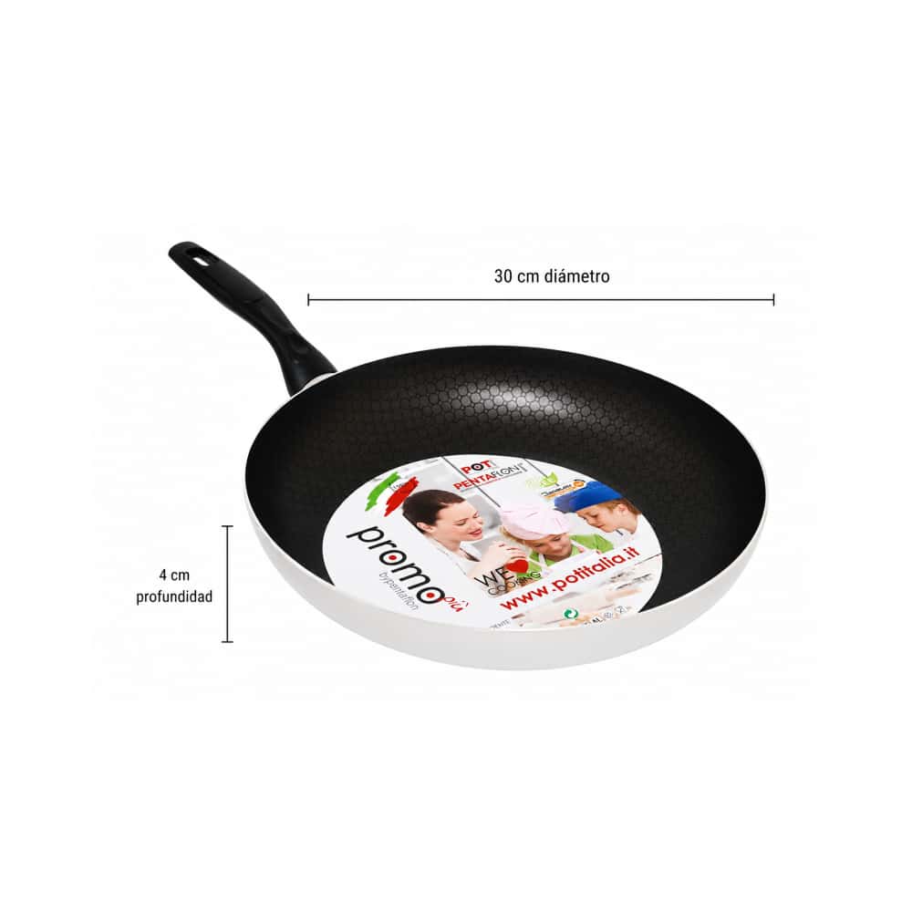 Sartén plateada de 30 cm Promo - Miniatura 4