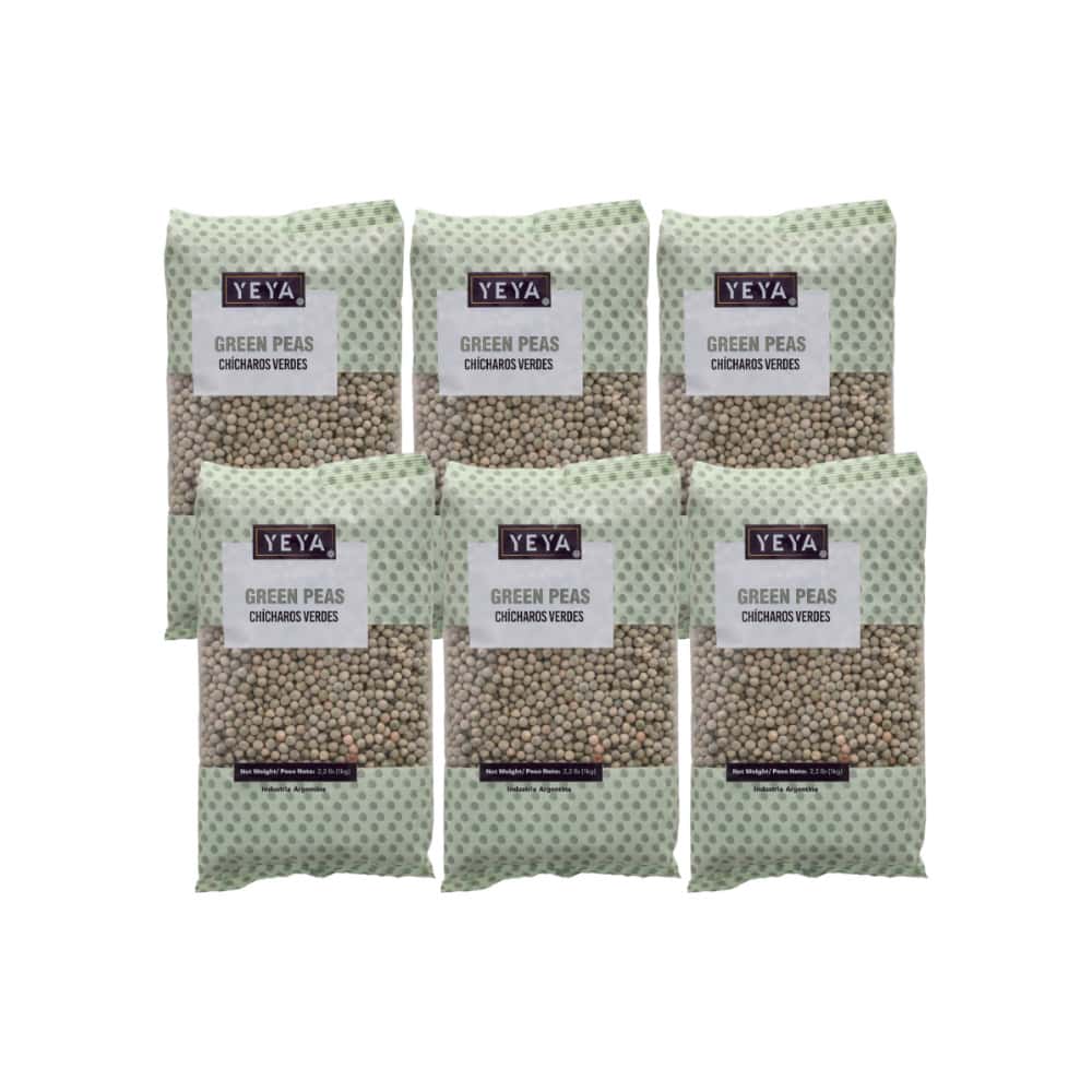 Chícharos verdes YEYA (6 x 1 kg / 2.2 lb) - Miniatura 1