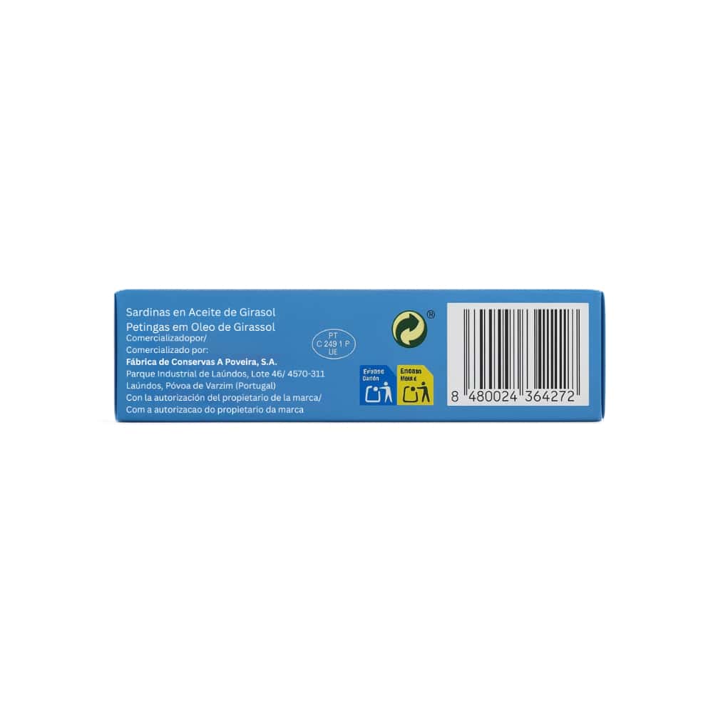 Sardinillas en aceite de girasol Vivó (88 g / 3.10 oz) - Miniatura 4