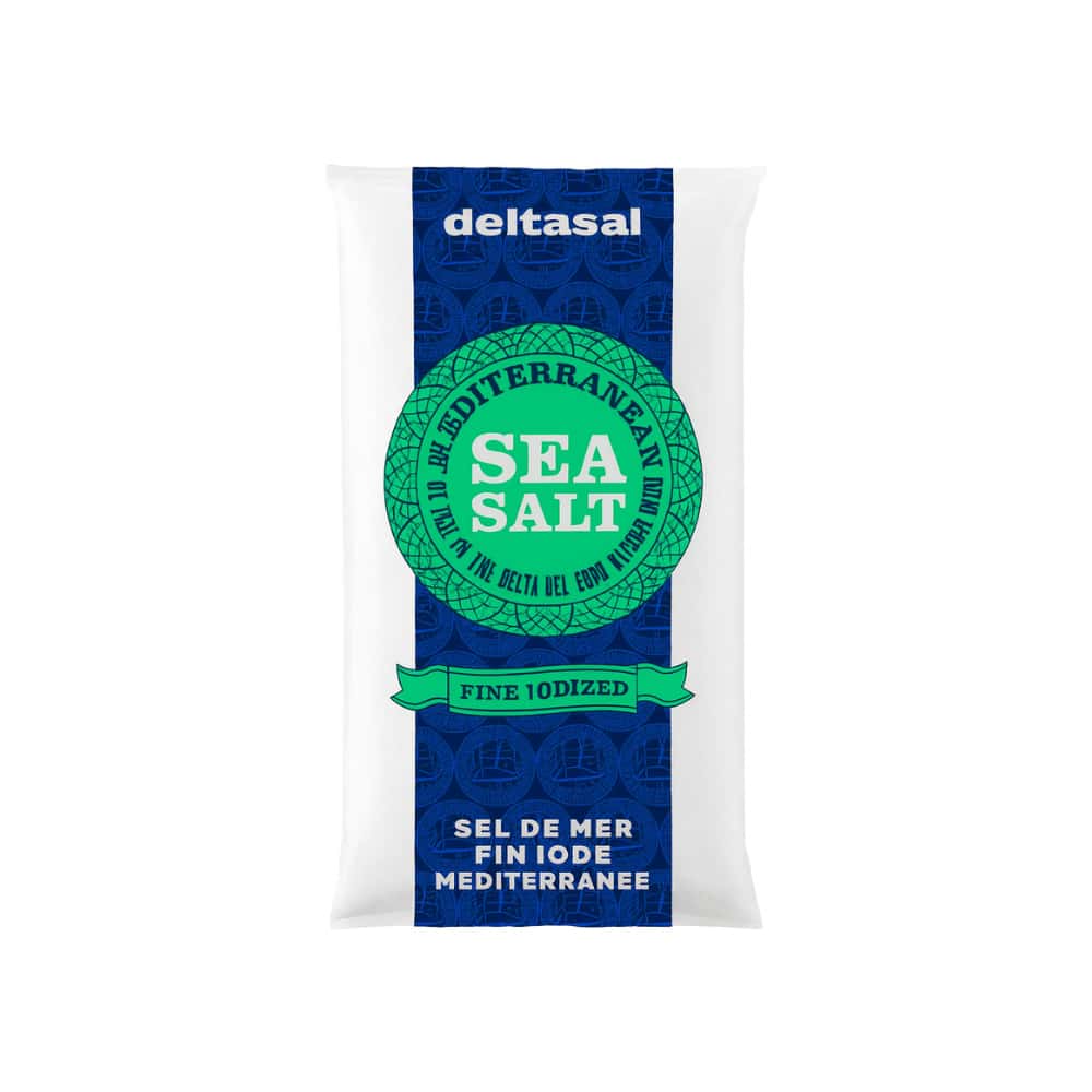 Sal fina marina yodada Deltasal (1 kg / 2.2 lb) - Miniatura 5
