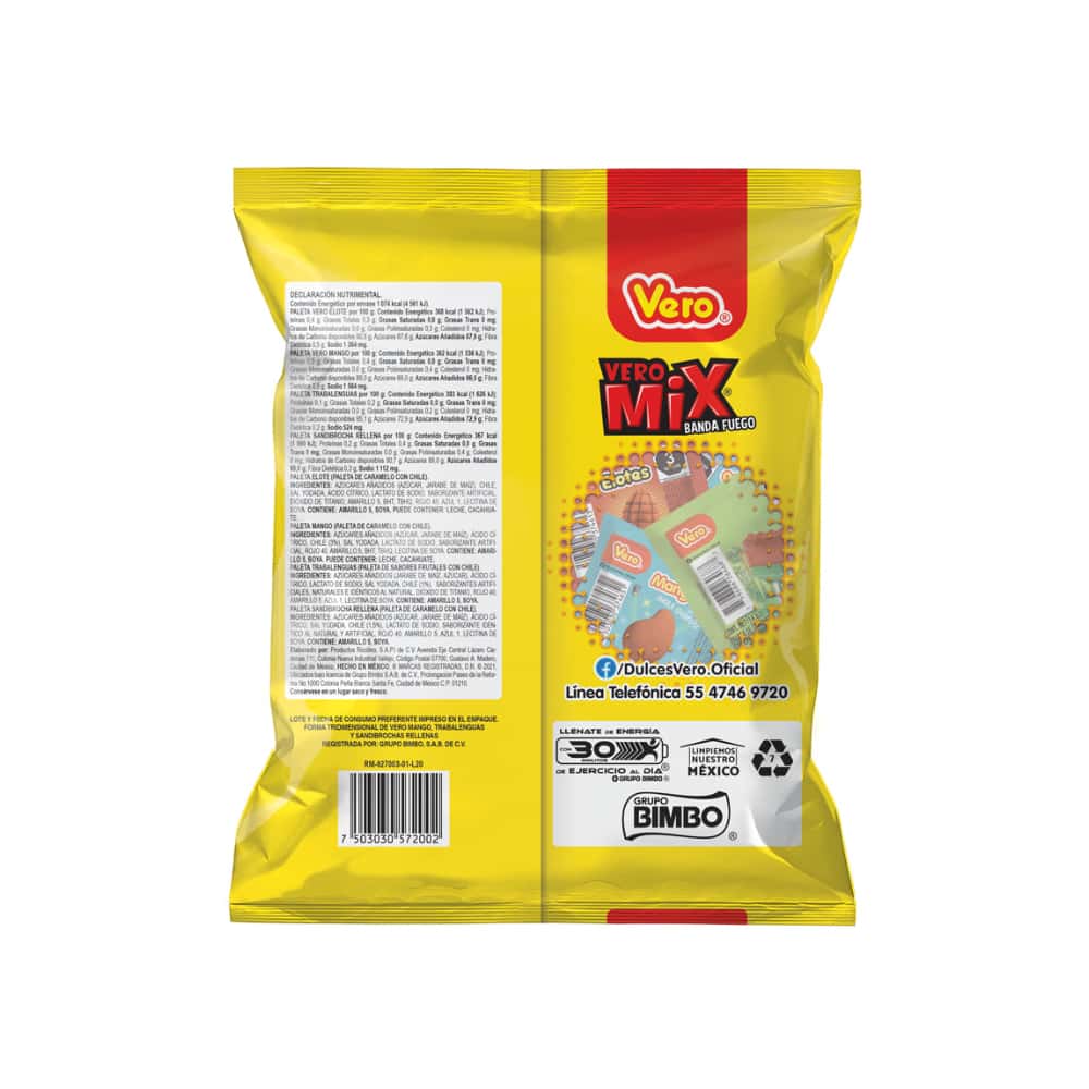 Surtido de paletas picantes Vero Mix (290 g / 10.22 oz) - Miniatura 4