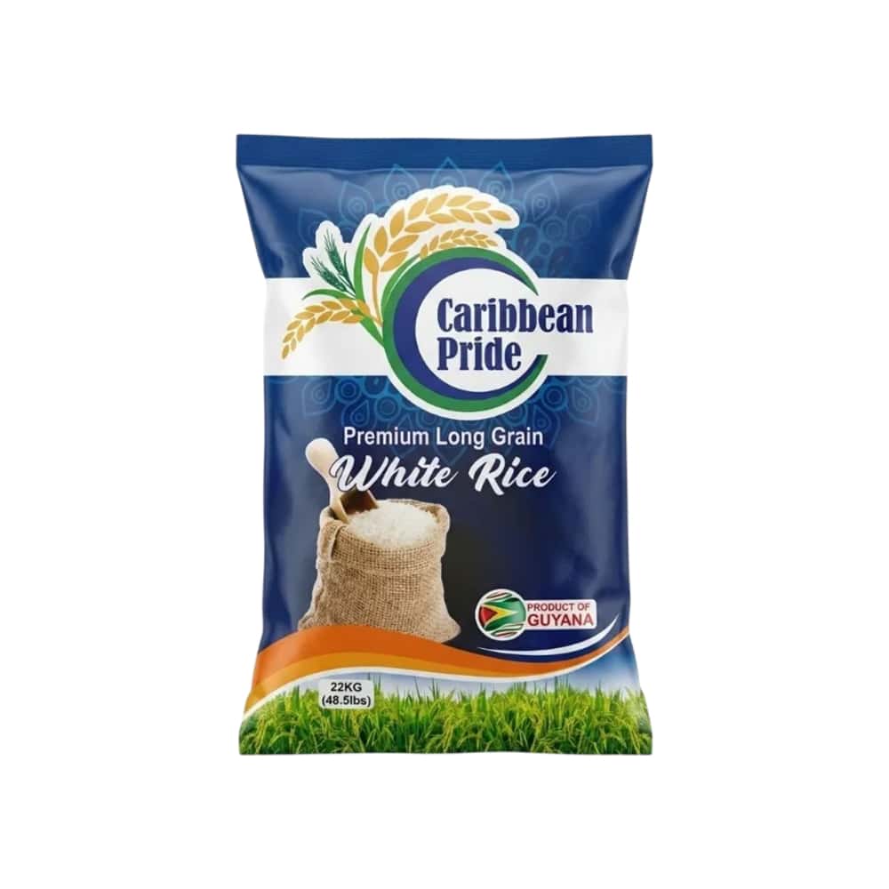 Arroz blanco de grano largo premiun Caribbean Pride (22 kg / 48.5 lb) - Miniatura 1