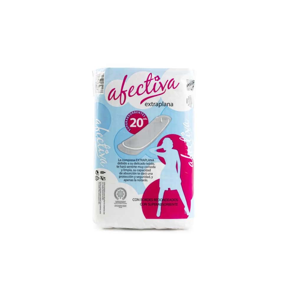 Íntima compresa extraplana Afectiva (20 U) - Miniatura 2