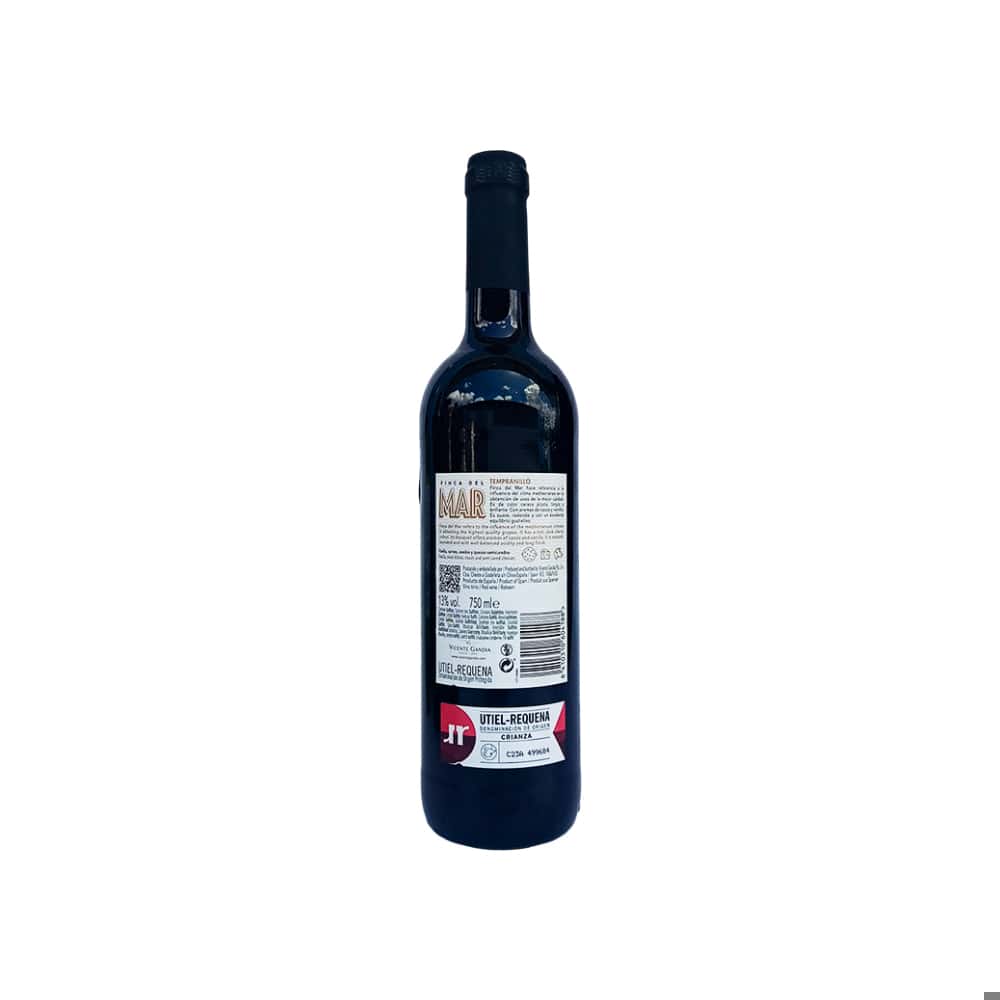 Vino tinto Tempranillo Crianza Finca del Mar (750 ml) - Miniatura 2