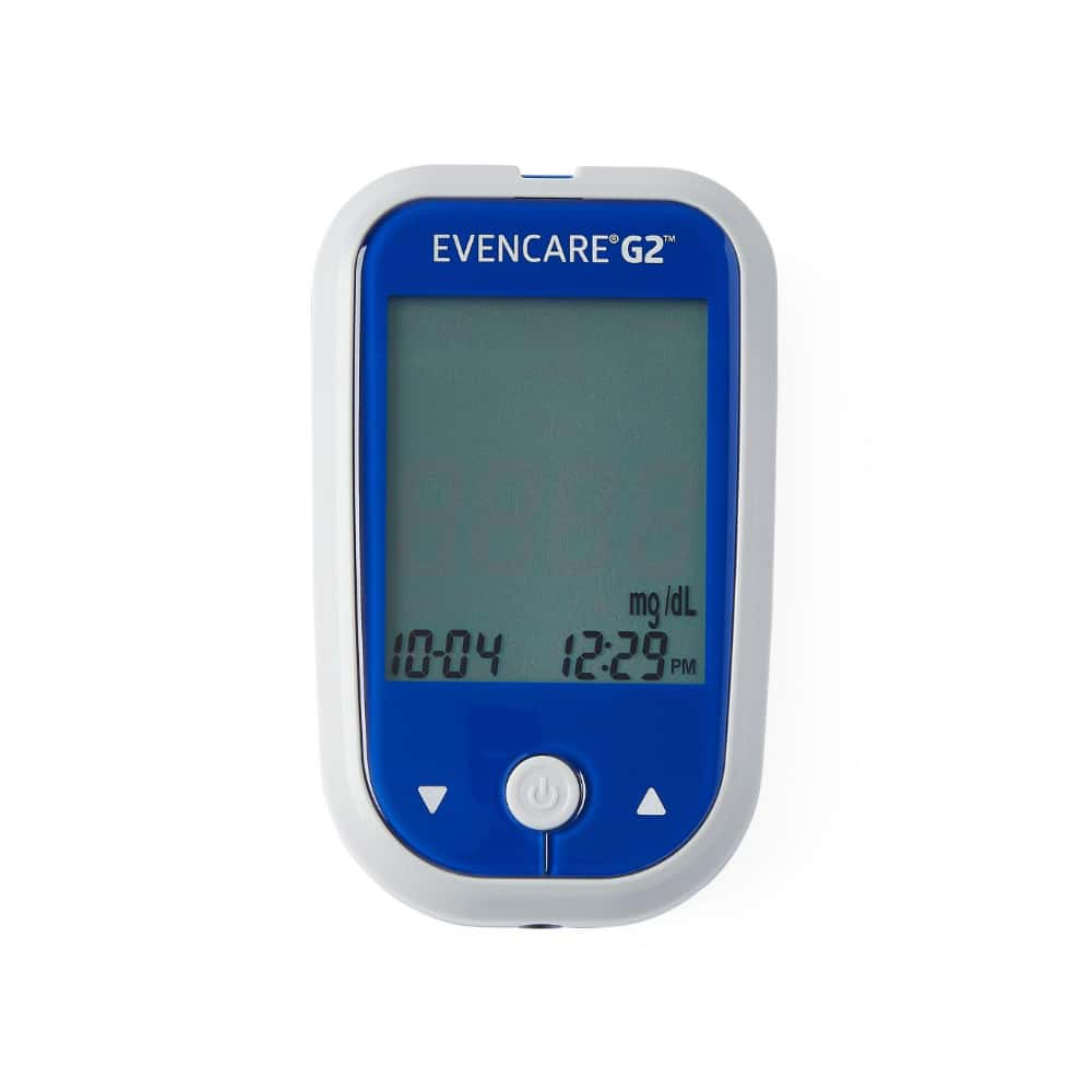 Glucómetro para monitorización de glucosa en sangre Even Care G2 Medline (1 unidad) - Miniatura 4