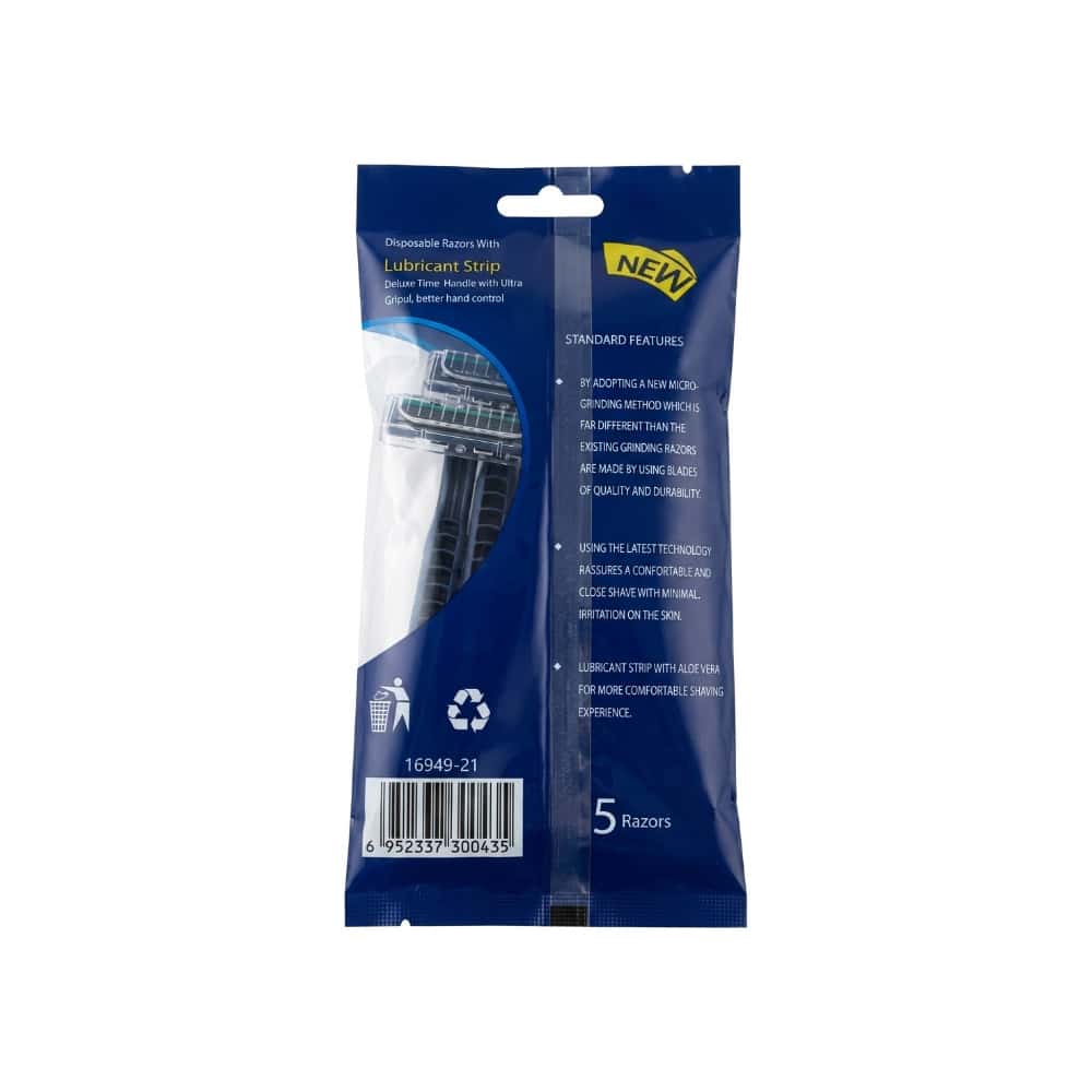 Máquinas de afeitar desechables con banda lubricante Jilimix - Miniatura 2