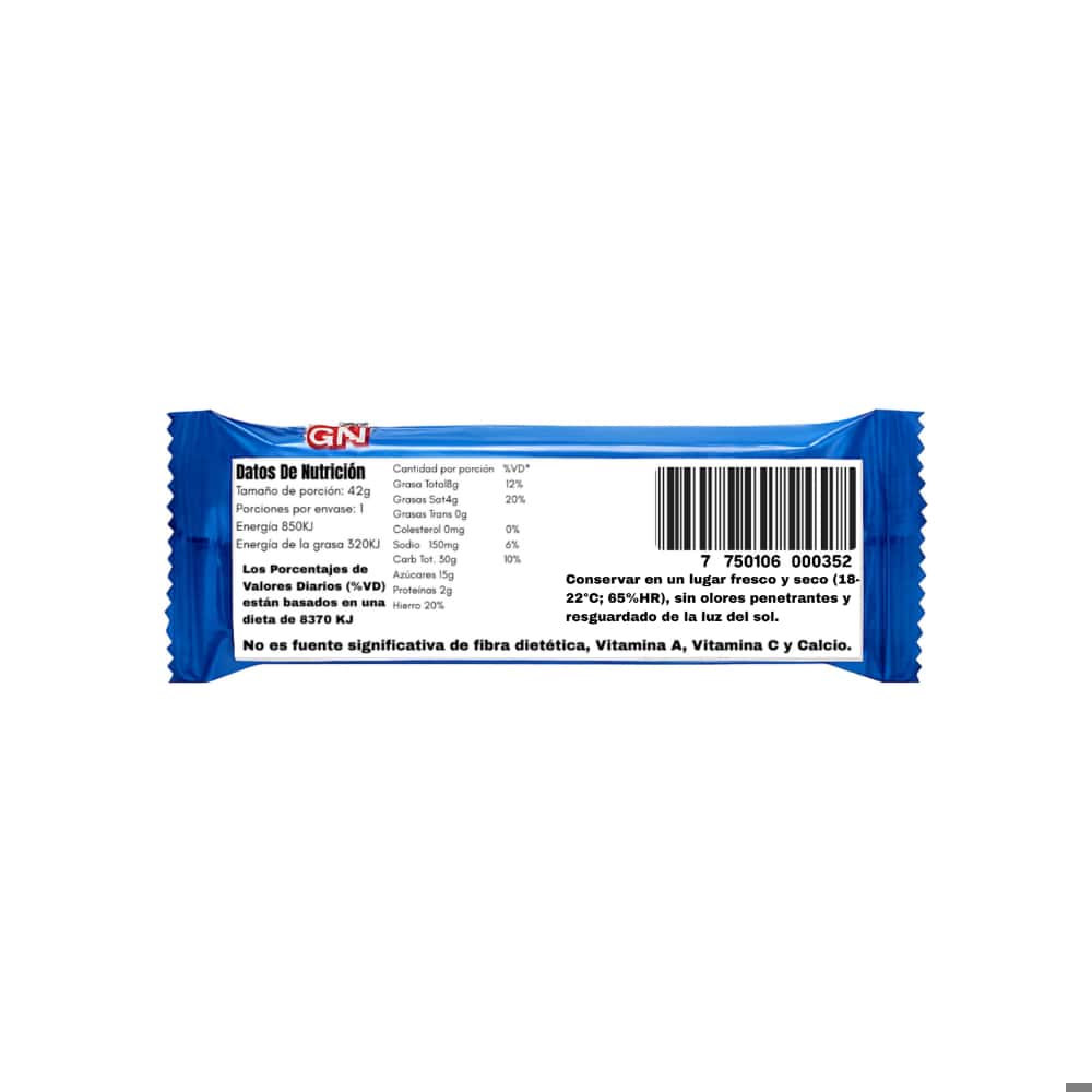 Galletas sabor chocolate con crema sabor vainilla Black Out GN (42 g / 1.48 oz) - Miniatura 4