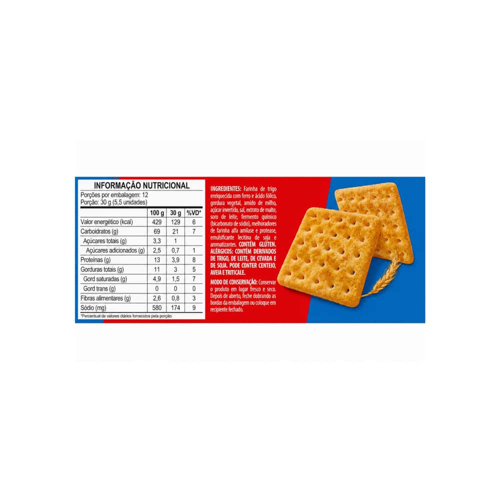 Galletas agua y sal Todeschini (360 g / 12 oz) - Miniatura 6