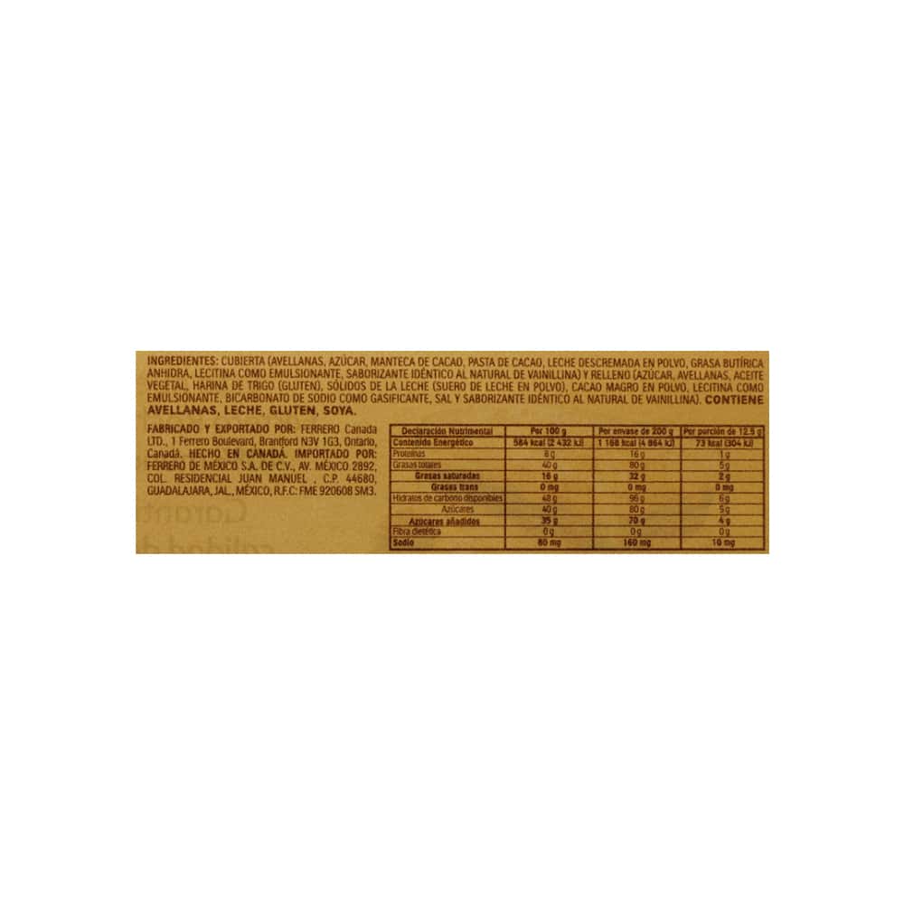 Chocolate con leche y avellanas Ferrero Rocher (200 g / 7.0 oz) - Miniatura 5