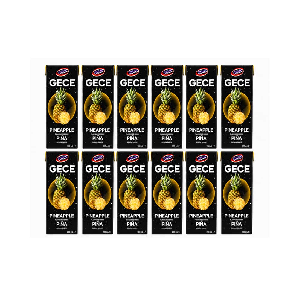 Bebida sabor piña Gece (12 x 200 ml) - Miniatura 1