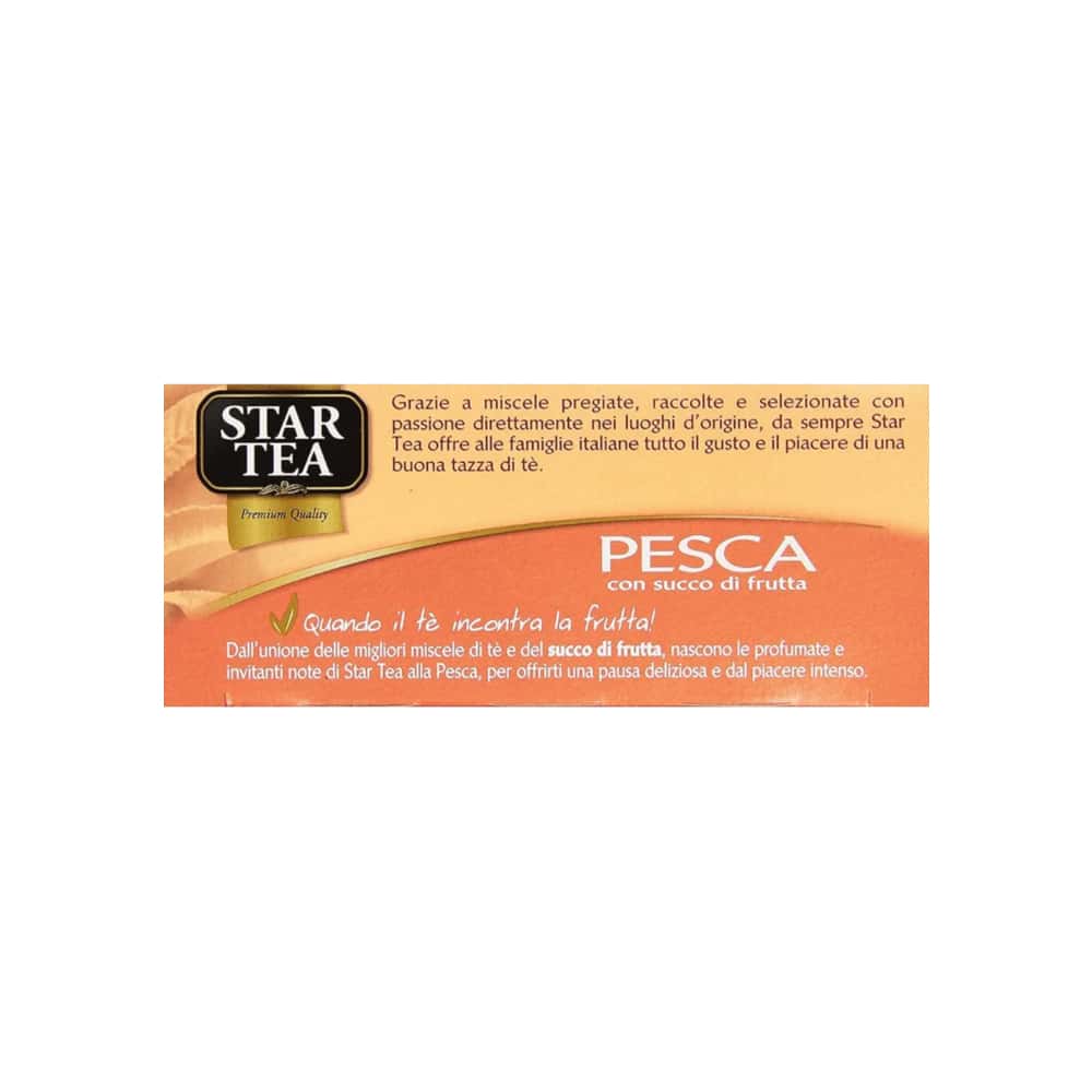 Té sabor a melocotón Star Tea (42.5 g / 1.49 oz) - Miniatura 3