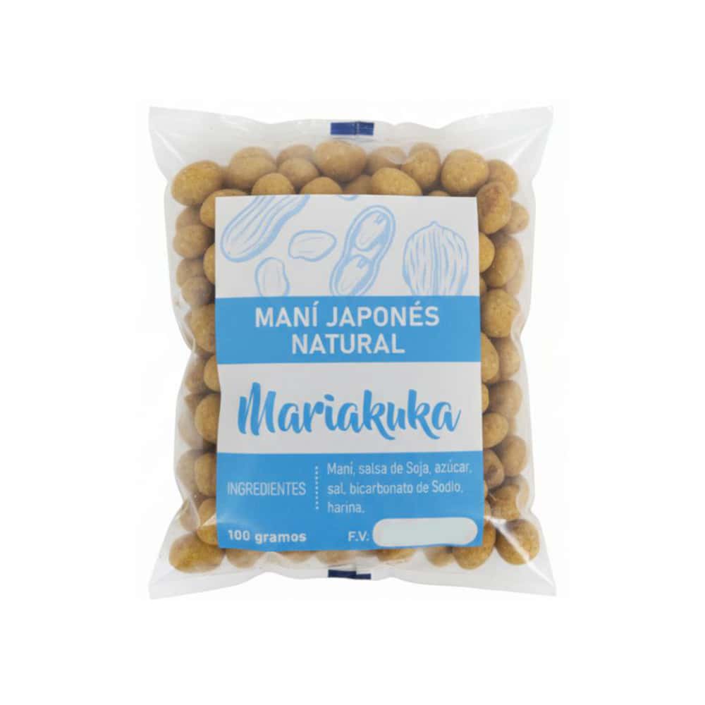 Maní japonés natural Mariakuka (100 g / 3.53 oz) - Miniatura 1