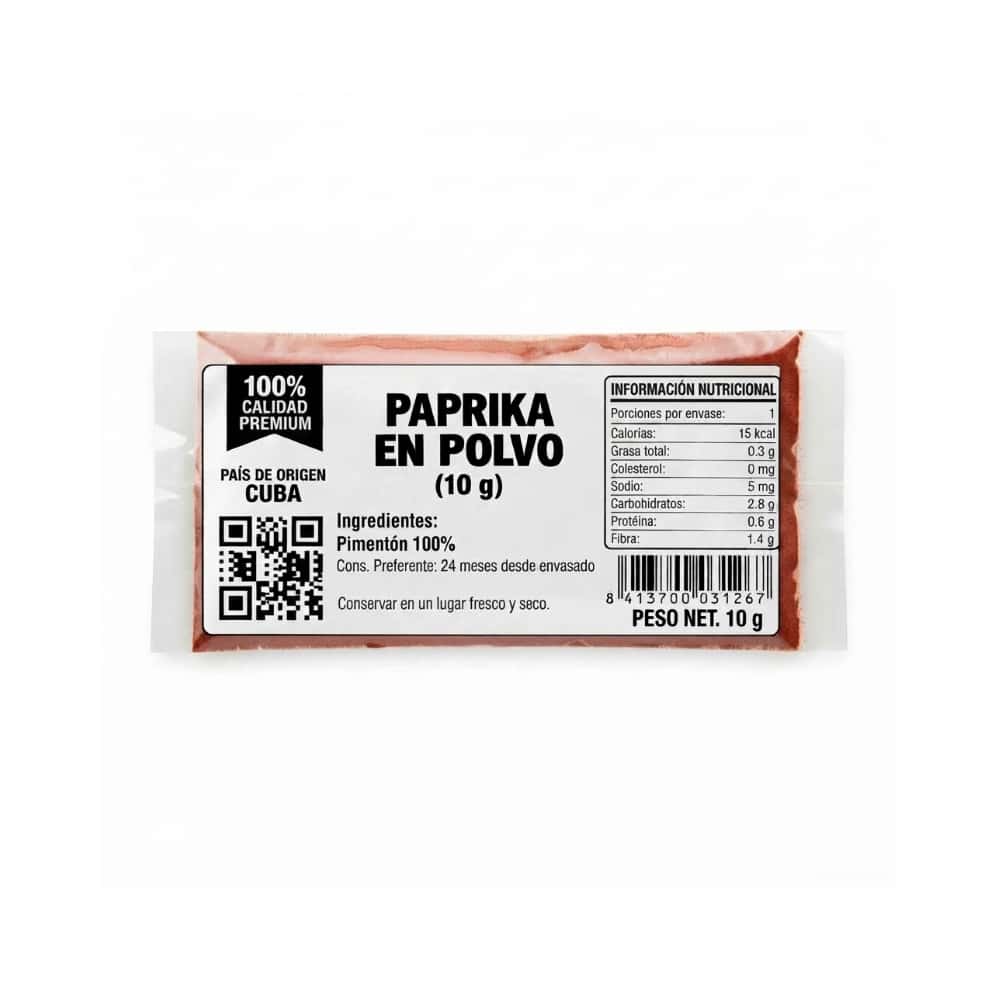 Paprika en polvo MRC (10 g) - Miniatura 1