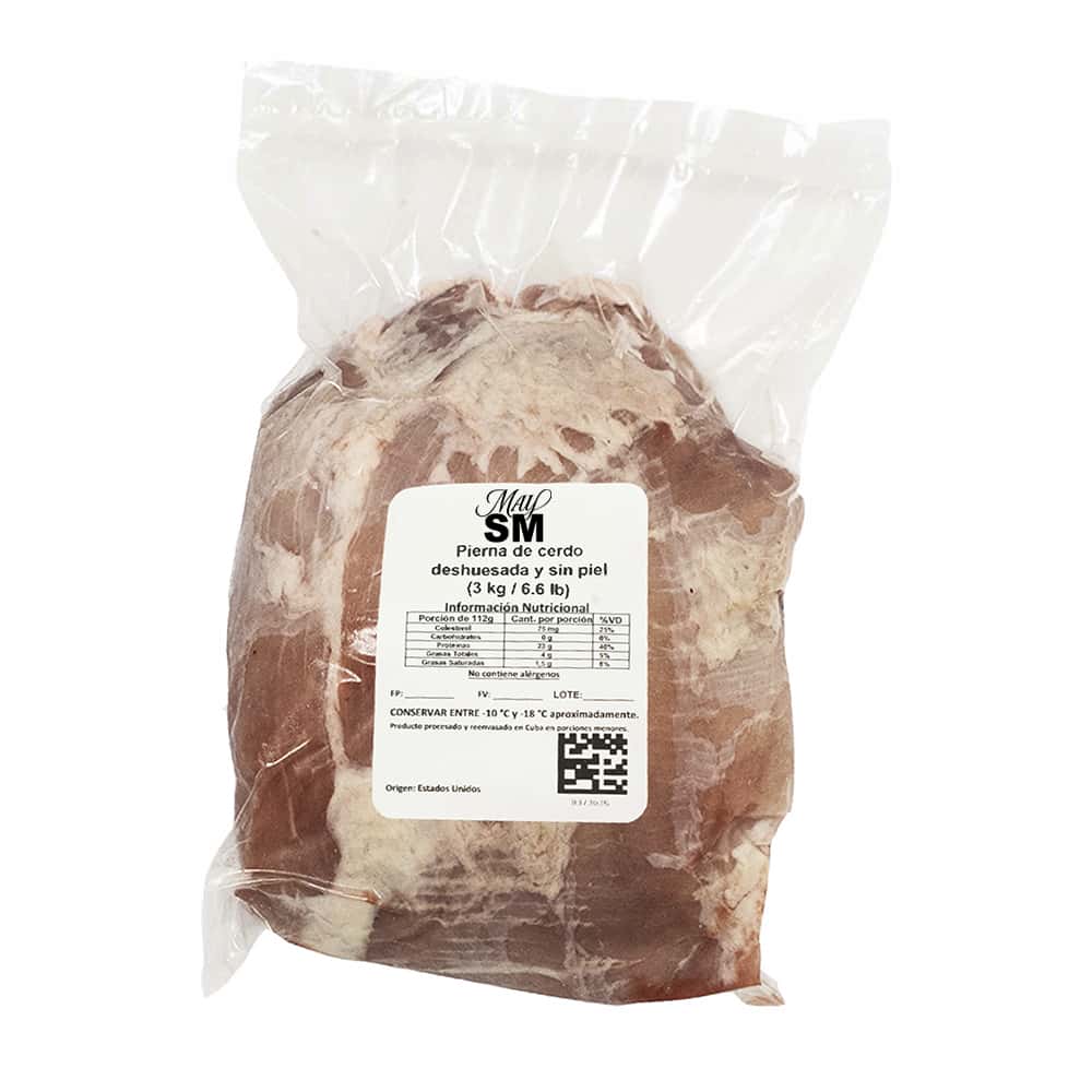 Pierna de cerdo deshuesada y sin piel May SM (3 kg / 6.61 lb) - Miniatura 2