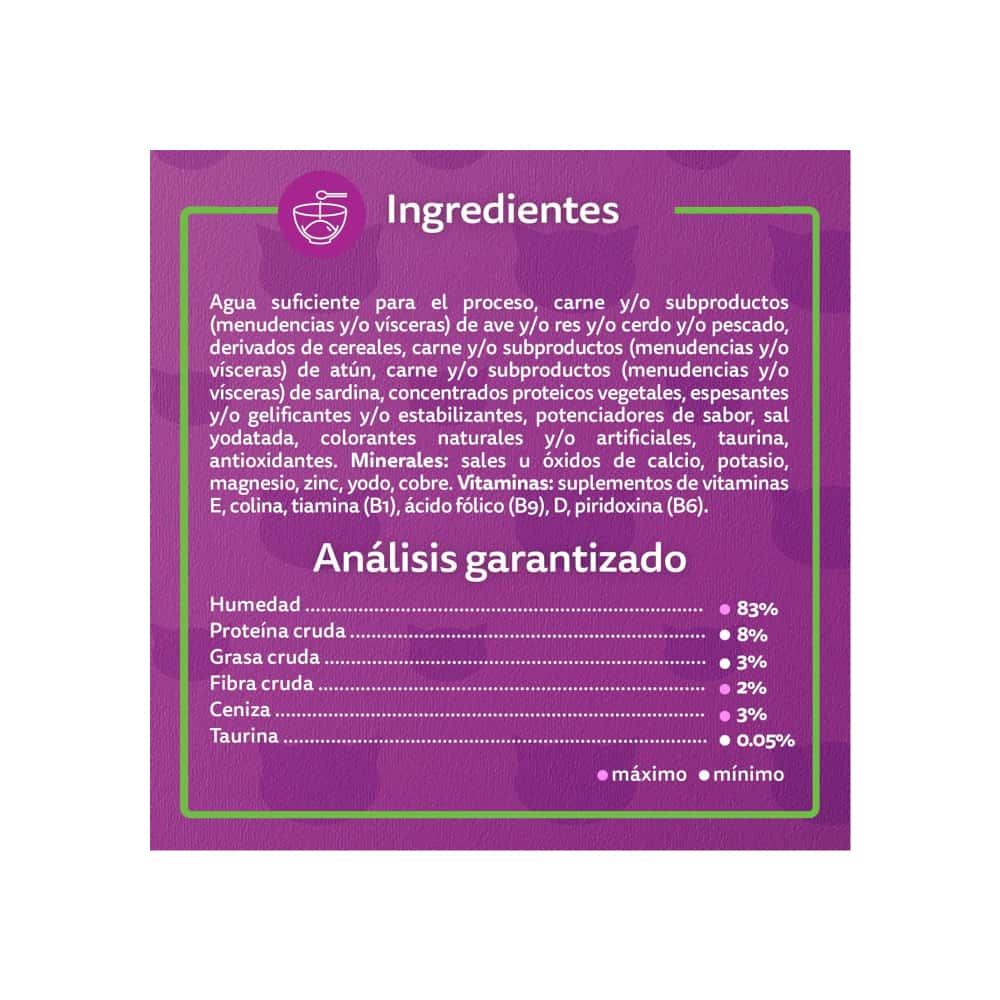 Comida para gatos adultos soufflé de atún y sardina Whiskas (85 g / 2.99 oz) - Miniatura 4