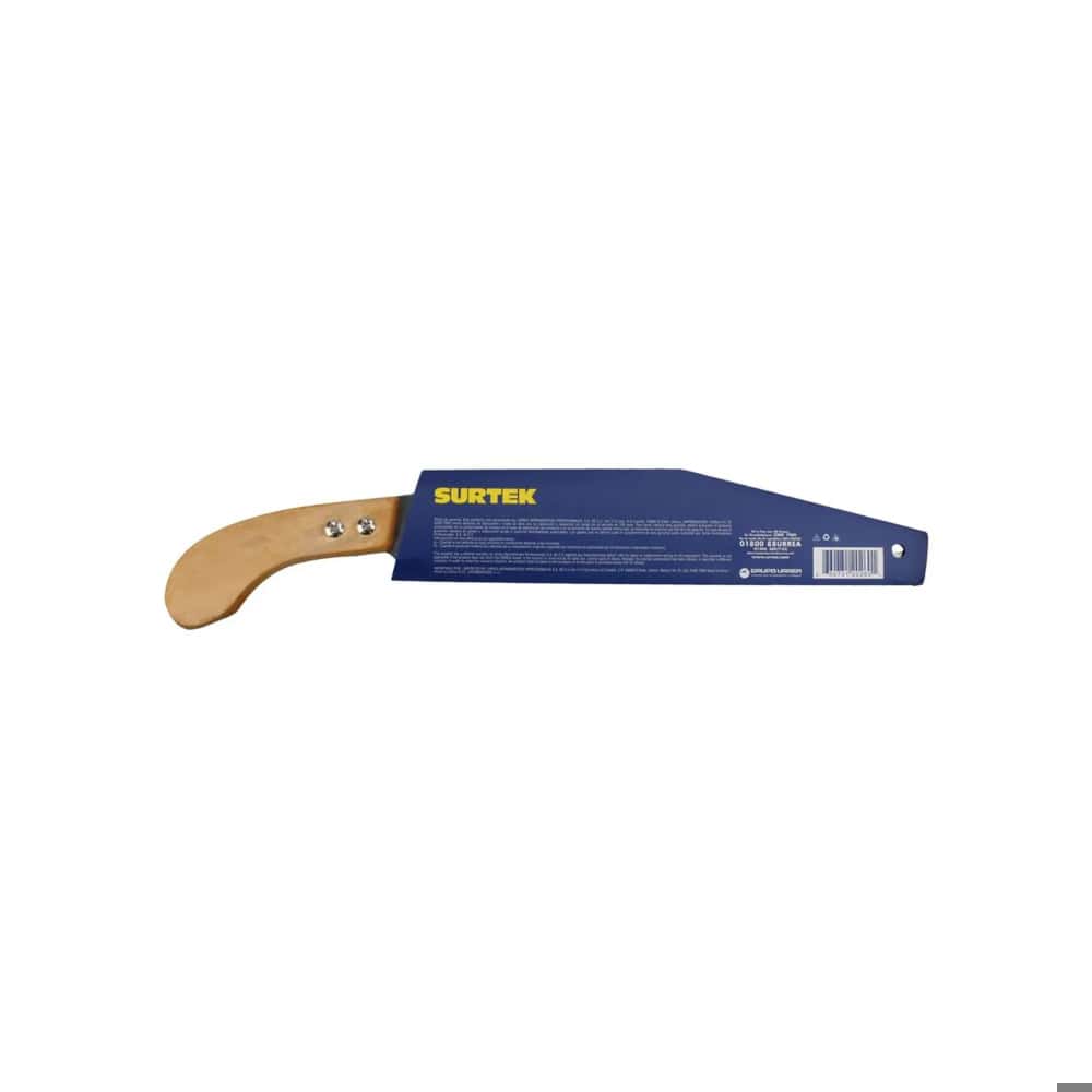 Serrucho de poda profesional curvo con mango de madera 12" 120260 Surtek - Miniatura 3