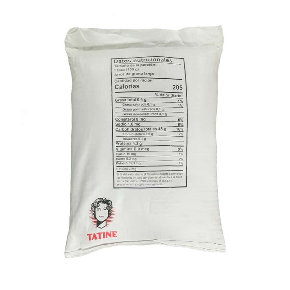 Arroz de grano largo 5% de grano partido Tatine (3 x 25 kg / 55.1 lb) - Miniatura 3