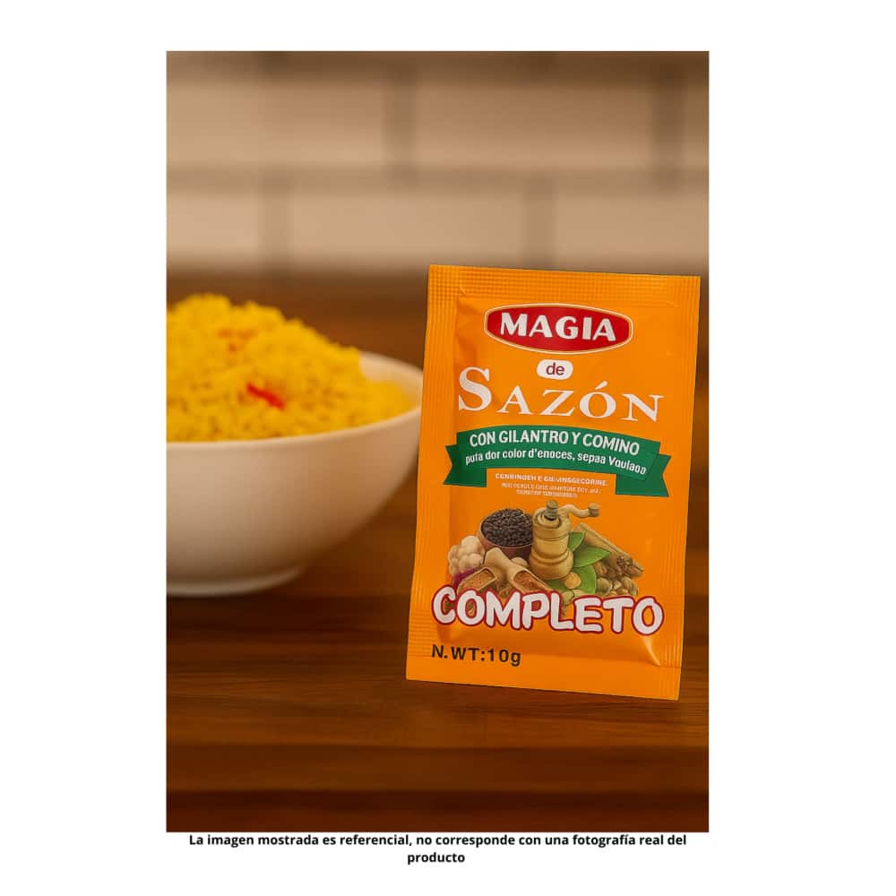 Sazón completo con cilantro y comino Magia (10 g) - Miniatura 3