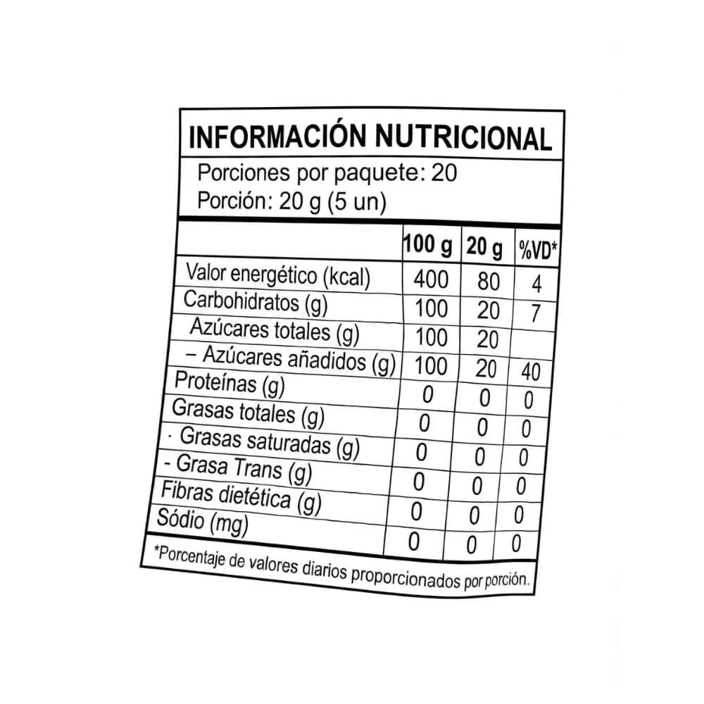 Caramelos duros sabor limón PortoBello (400 g / 14.10 oz) - Miniatura 3