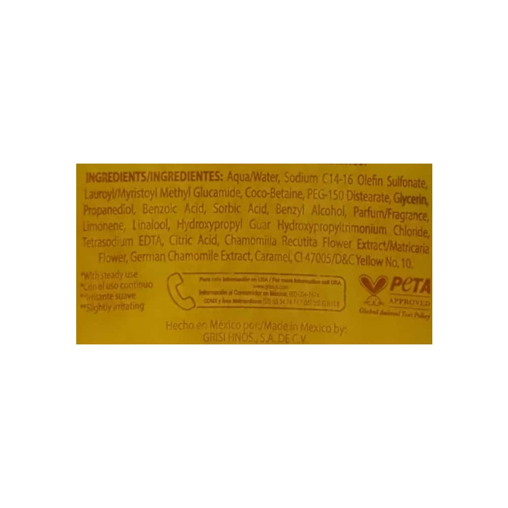 Champú de manzanilla para bebé Ricitos de Oro (250 ml / 8.4 fl.oz) - Miniatura 2